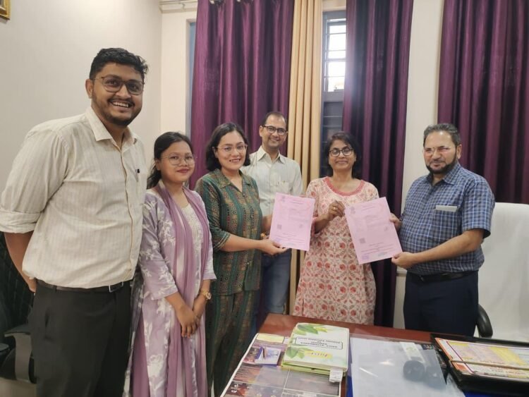 स्वामी आत्मानंद महाविद्यालय और मुहिम फाउंडेशन के बीच एमओयू