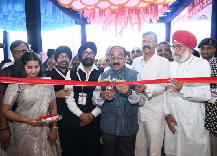 उप मुख्यमंत्री अरुण साव ने टेंट एंड डेकोर एक्सपो का किया शुभारंभ