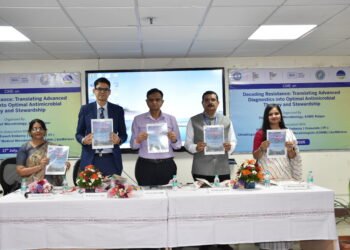 एम्स रायपुर में एंटीमाइक्रोबियल रेजिस्टेंस पर राज्य स्तरीय कार्यशाला एवं सतत चिकित्सा शिक्षा (CME) का आयोजन