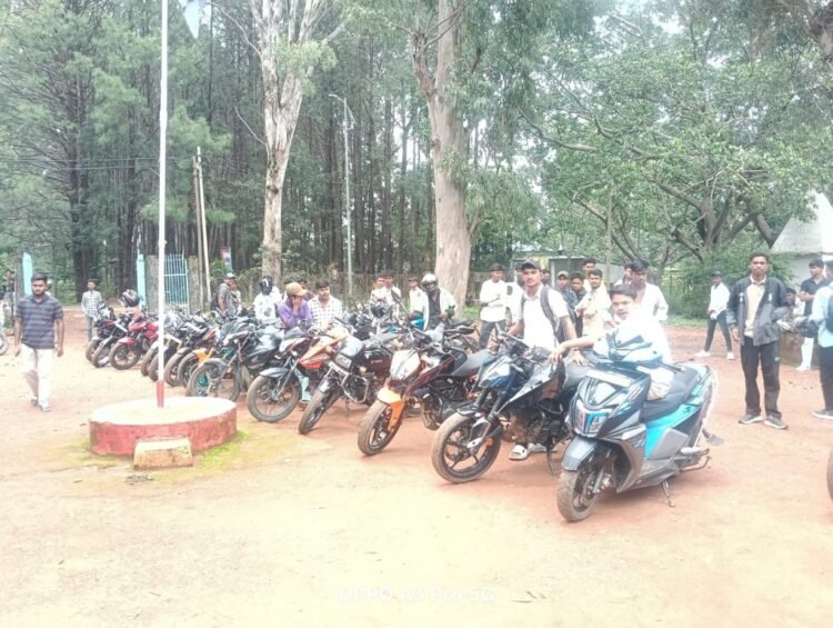 मैनपाट में बाइकर गैंग पर पुलिस का बड़ा एक्शन, 60 बाइक जब्त
