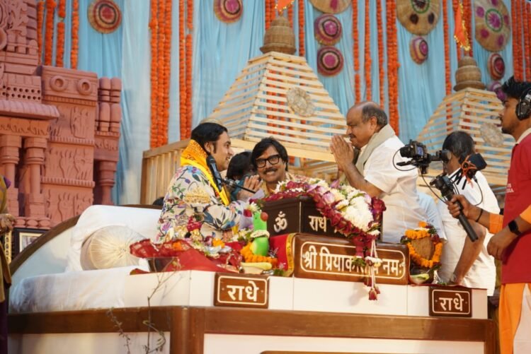 श्रीमद्भागवत कथा से संस्कार, सेवा और धर्म की भावना सशक्त होती है : विधायक पुरन्दर मिश्रा