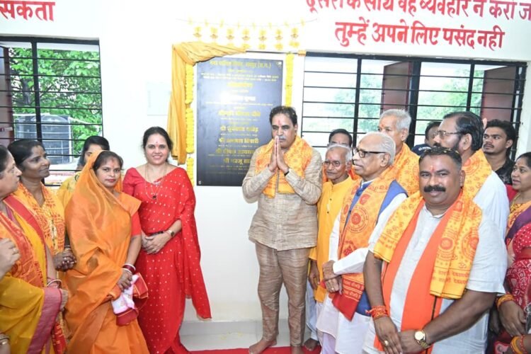 स्वच्छता का संकल्प, विकास का शुभारंभ : वीर शिवाजी वार्ड में 40 लाख रुपये के विकास कार्यों का लोकार्पण एवं भूमिपूजन