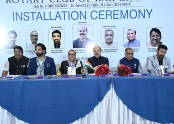 रोटरी ईस्ट का भव्य इंस्टॉलेशन सम्पन्न, कमल अग्रवाल ने संभाला अध्यक्ष पद