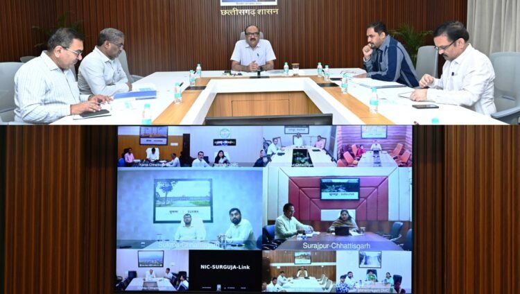 मुख्य सचिव विकासशील की अध्यक्षता में हर घर नल-जल जीवन मिशन की प्रगति पर कलेक्टर कॉन्फ्रेंस सम्पन्न,कहा-प्रत्येक परिवार तक सुरक्षित एवं गुणवत्तापूर्ण पेयजल पहुंचाना लक्ष्य