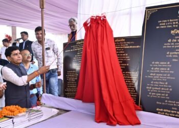 राजस्व मंत्री टंक राम वर्मा ने ₹8 करोड़ से अधिक के विकास कार्यों का किया शुभारंभ