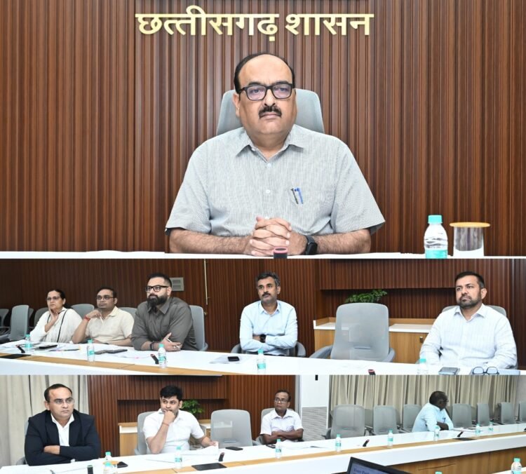 मुख्य सचिव की अध्यक्षता में राज्य स्तरीय समिति की बैठक सम्पन्न,छत्तीसगढ़ में विकसित होंगे 4 नए औद्योगिक पार्क