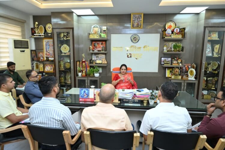 रायपुर निगम में सख्ती, कॉलोनाइजरों और अधिकारियों के लिए महापौर के कड़े निर्देश