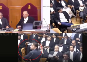 सुप्रीम कोर्ट में हंगामा: वकील ने फाइल उछाली, CJI सूर्यकांत पर अभद्र टिप्पणी