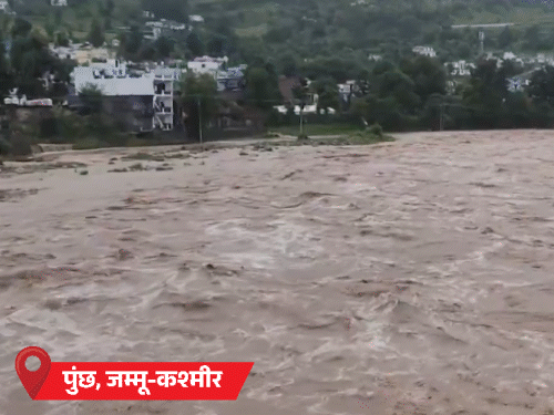 मानसून सक्रिय, कश्मीर में बाढ़ से दो दिन में 23 मौतें