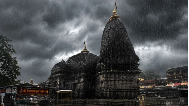 नासिक-त्र्यंबकेश्वर में आफत की बारिश, प्रशासन ने जारी की हाई अलर्ट चेतावनी