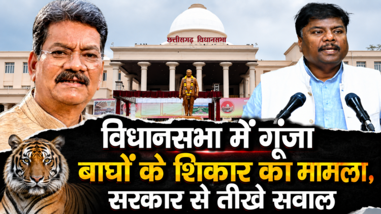 विधानसभा में गूंजा बाघों के शिकार का मामला, सरकार से तीखे सवाल