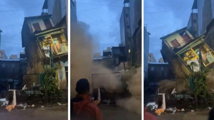 पुणे में भारी बारिश के बीच तीन मंजिला इमारत ढही, 15 लोगों के मलबे में फंसे होने की आशंका