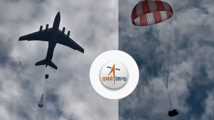 गगनयान मिशन में ISRO की बड़ी कामयाबी, अंतरिक्ष यात्रियों की सुरक्षित वापसी का पैराशूट टेस्ट सफल