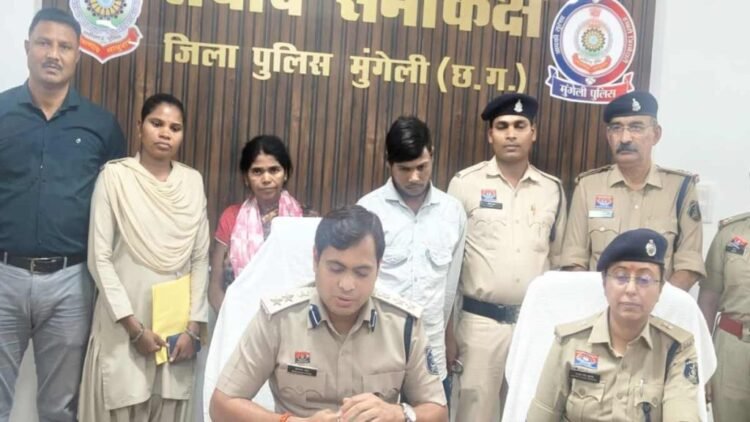 मुंगेली पुलिस का बड़ा खुलासा, तीन मंदिरों में चोरी करने वाला गिरोह बेनकाब