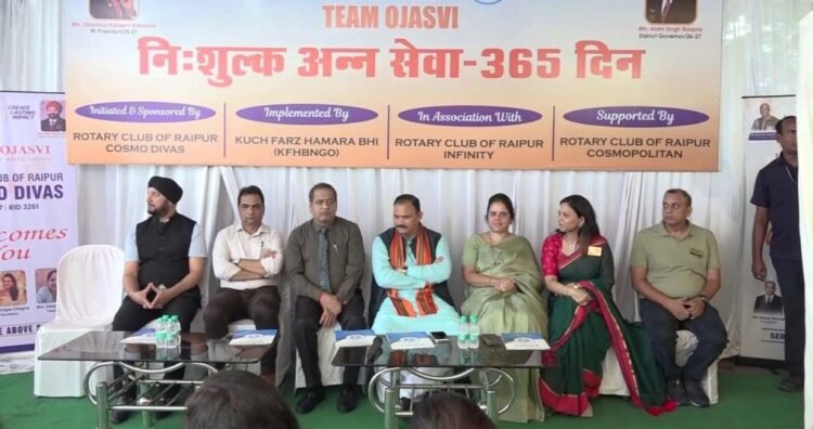 रायपुर में ‘365 दिन निःशुल्क अन्न सेवा’ अभियान शुरू, मरीजों के परिजनों को मिलेगा मुफ्त भोजन