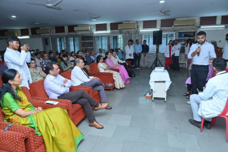 नेत्रदान को बढ़ावा देने के लिए अम्बेडकर अस्पताल में राज्य स्तरीय कार्यशाला आयोजित