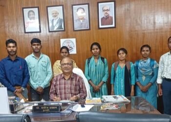 केटीयू में भानुप्रतापपुर के पत्रकारिता विद्यार्थियों का शैक्षणिक भ्रमण, मीडिया की बारीकियां सीखीं