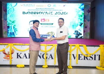 बायोइनोवेट 2026: कलिंगा विश्वविद्यालय ने “बायोटेक्नोलॉजी में स्टार्ट-अप्स” पर IIC-आधारित गतिविधि का आयोजन किया