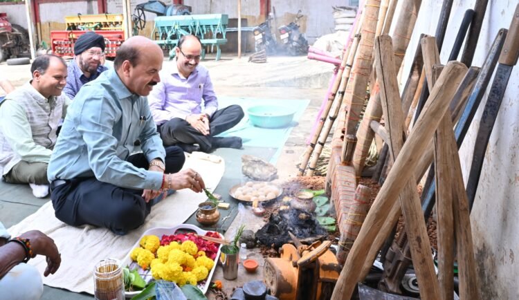 इंदिरा गांधी कृषि विश्वविद्यालय में मनाया गया “हरेली तिहार“