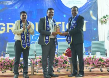 कृष्णा विकास ग्लोबल यूनिवर्सिटी में ग्रेजुएशन डे 2026 का आयोजन