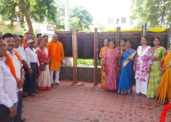 0 1 करोड़ 97 लाख 08 हजार का भूमिपूजन, बिना भेद भाव के हो रहा रिसाली में विकास: विधायक ललित