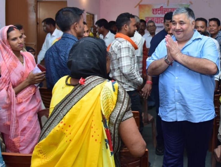 रजवार समाज के सम्मेलन में बोले मंत्री राजेश अग्रवाल, शिक्षा और एकजुटता से होगा विकास