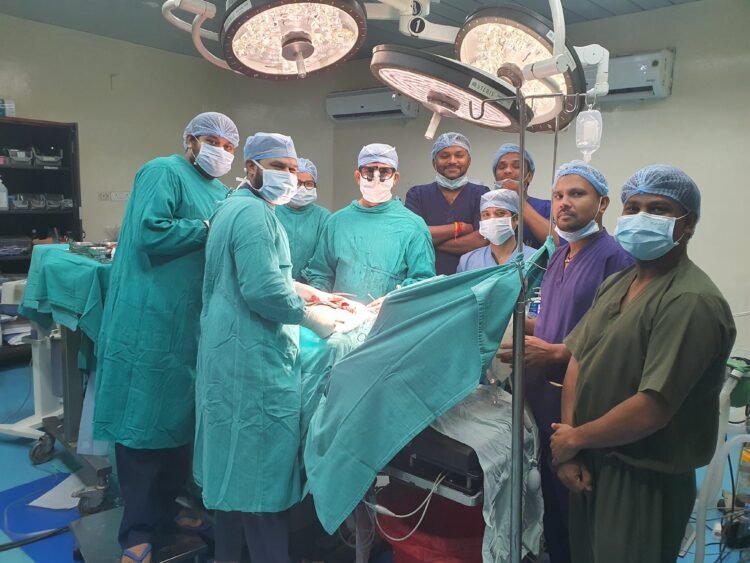 मेडिकल कॉलेज के हार्ट-चेस्ट और वैस्कुलर सर्जरी विभाग का एक और कीर्तिमान