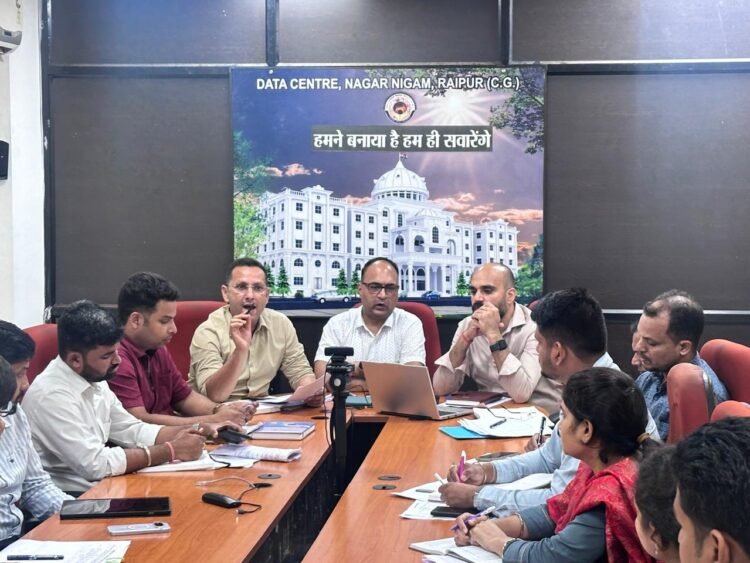 रायपुर नगर निगम की सख्ती: अवैध कॉलोनियों और अतिक्रमण पर होगी कार्रवाई, अधिकारियों को दिए निर्देश