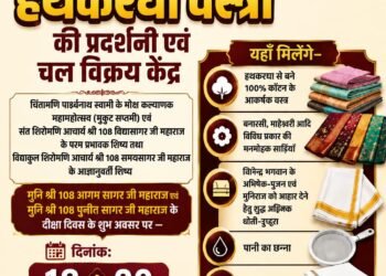 रायपुर में पहली बार श्रमदान अपनापन हथकरघा वस्त्रों की त्रिदिवसीय प्रदर्शनी