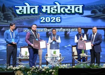 मुख्यमंत्री ने ‘स्रोत महोत्सव 2026’ एवं राज्य स्तरीय कार्यशाला का किया शुभारंभ,कहा-नदी बचेगी तो जल बचेगा और जल बचेगा तो जीवन बचेगा