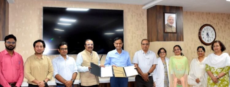 एम्स रायपुर ने एआई-संचालित स्वास्थ्य सेवा का भविष्य गढ़ने के लिए एनआईटी रायपुर के एआई सेंटर ऑफ एक्सीलेंस के साथ मिलाया हाथ