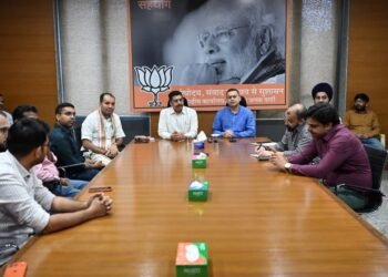 भाजपा सोशल मीडिया के नवनियुक्त राष्ट्रीय संयोजक दीपक म्हस्के ने विधिवत पदभार संभाला
