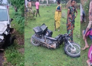 कवर्धा में दर्दनाक सड़क हादसा: तेज रफ्तार कार ने पिता-पुत्री की मोपेड को मारी टक्कर, बेटी की मौत