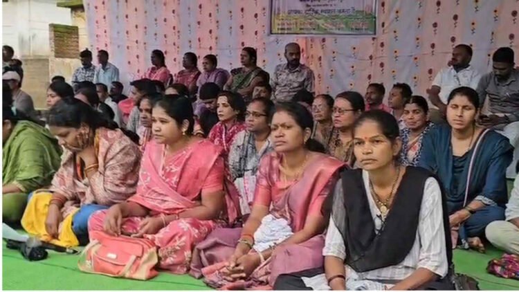 कांकेर में शिक्षकों की एक दिवसीय हड़ताल, पदोन्नति में वरिष्ठता और अलग TET की मांग
