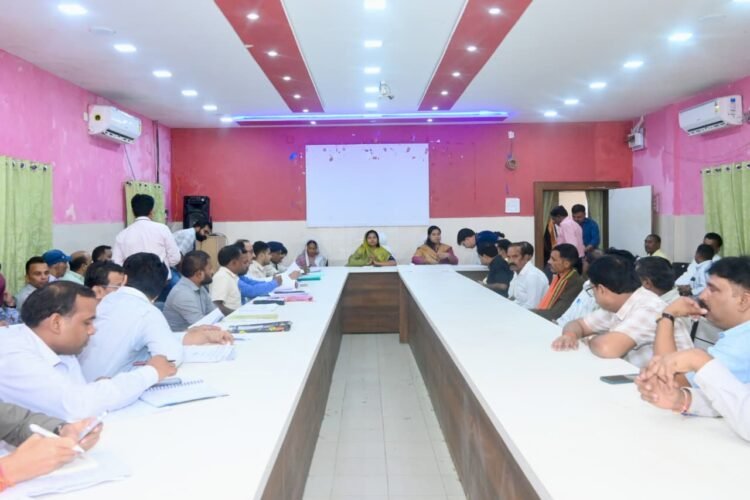 जनहित के कार्यों को प्राथमिकता देते हुए मंत्री लक्ष्मी राजवाड़े ने ओड़गी में विकास कार्यों की समीक्षा की