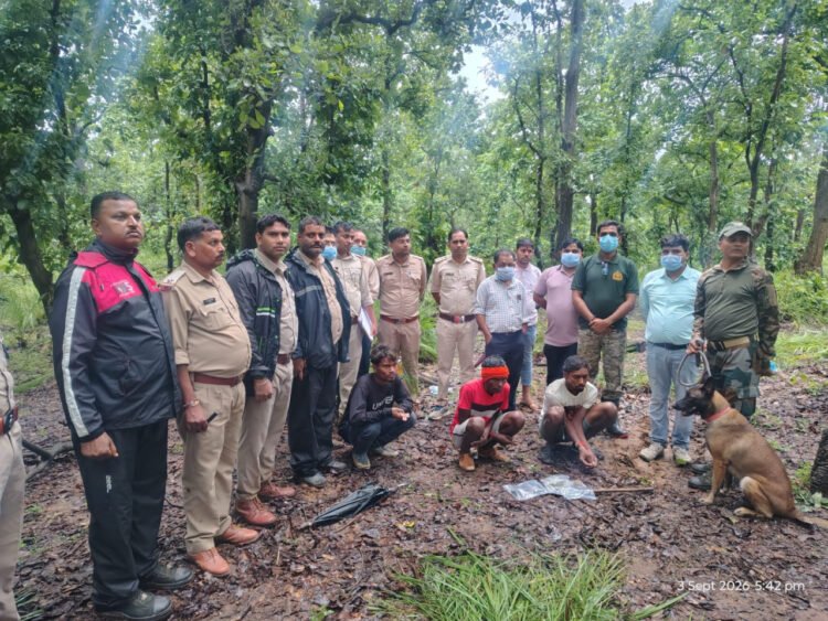 मृत भालू के नाखून काटकर ले गए आरोपी, वन विभाग ने 4 नाखूनों के साथ 2 को पकड़ा