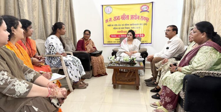 महिलाओं और बच्चों की सुरक्षा, सम्मान एवं अधिकारों की रक्षा सर्वोच्च प्राथमिकता: डॉ. ममता साहू
