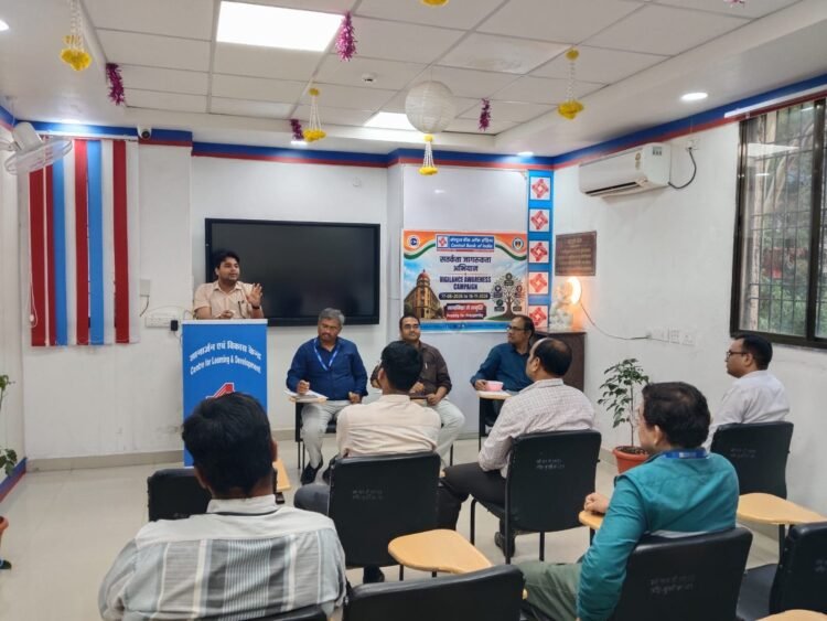 सेन्ट्रल बैंक ऑफ इंडिया ने सतर्कता जागरूकता माह में आयोजित की आशु भाषण प्रतियोगिता