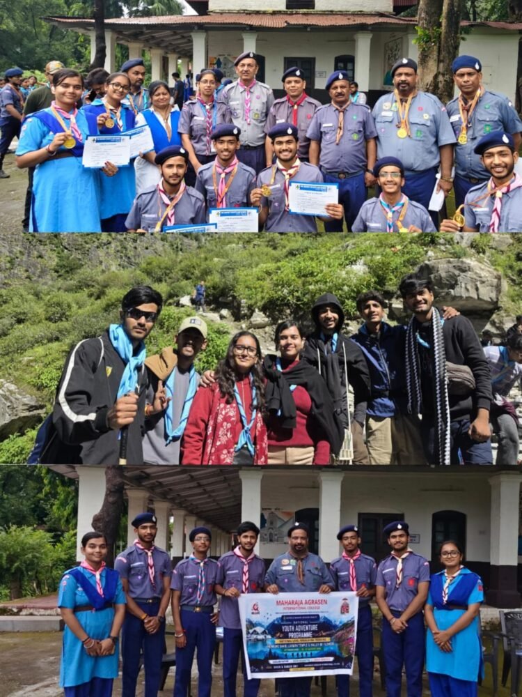 मैक कॉलेज के रोवर्स एवं रेंजर्स ने राष्ट्रीय हिमालयन ट्रेकिंग में फहराया परचम