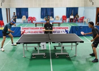 छत्तीसगढ़ ने तमिलनाडु को हराकर जीता 48वीं अखिल भारतीय विद्युत खेल नियंत्रण बोर्ड टेबल टेनिस खिताब
