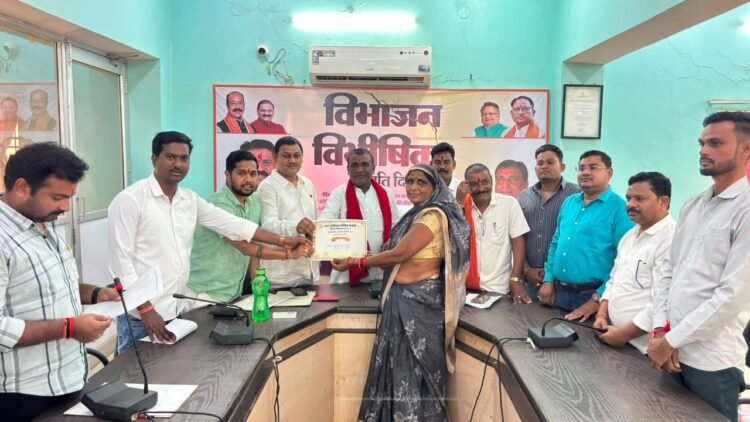 22 परिवारों का पक्के घर का सपना होगा साकार, मिला आवास स्वीकृति पत्र