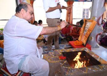 प्रधानमंत्री मोदी के जन्मदिवस पर जगन्नाथ मंदिर में हुआ पूजन-हवन