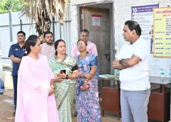 रायपुर पश्चिम में विकास कार्यों का विधायक राजेश मूणत ने लिया जायजा, अधिकारियों को दिए तेजी के निर्देश