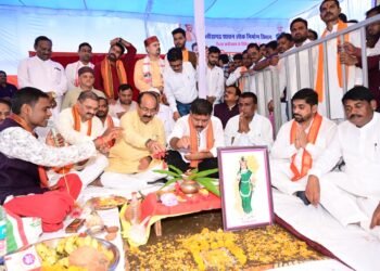उप मुख्यमंत्री अरुण साव और विजय शर्मा ने रखी कवर्धा के नए स्वरूप की नींव, 54 करोड़ से बनेगी 4 लेन सड़क