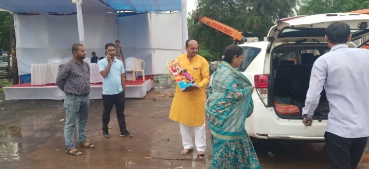 अनंत चतुर्दशी पर सभापति सूर्यकांत राठौड़ ने किया गणपति विसर्जन, पर्यावरण संरक्षण की अपील