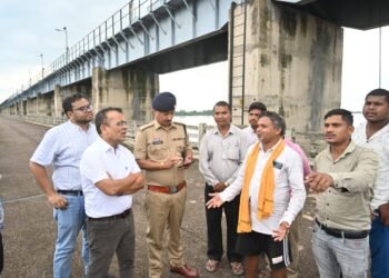 महानदी में बढ़ा जलस्तर, जांजगीर-चांपा प्रशासन अलर्ट; शिवरीनारायण में DDRF की टीम तैनात
