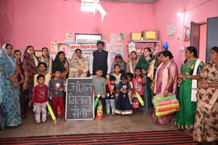 पोषण और संस्कार से संवरेगा बच्चों का भविष्य, आंगनबाड़ी कार्यकर्ताओं की भूमिका महत्वपूर्ण : नवीन अग्रवाल