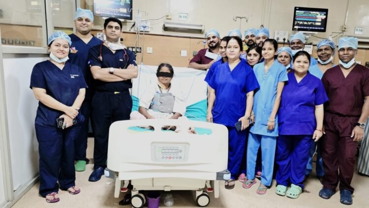 500 से ज्यादा ब्लड शुगर, हृदय की तीनों नसों में ब्लॉकेज; अम्बेडकर अस्पताल में सफल बाईपास सर्जरी