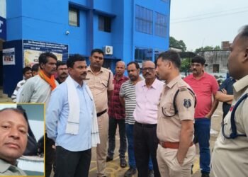 सीमेंट संयंत्र में काम के दौरान मजदूर की मौत, परिजनों ने मांगा मुआवजा और नौकरी