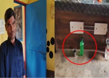 स्कूल के कमरे में महुआ शराब पीते शिक्षक का वीडियो वायरल, BEO ने थमाया शो कॉज नोटिस